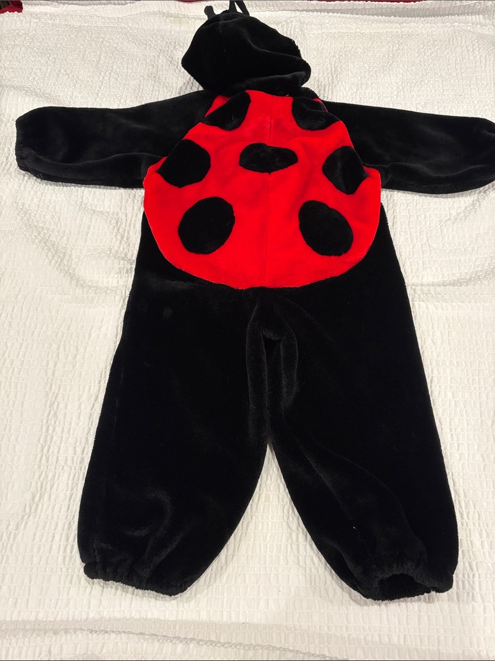 Ladybug Costume for Toddlers Heavy Plush
Size 2-3 yrs.